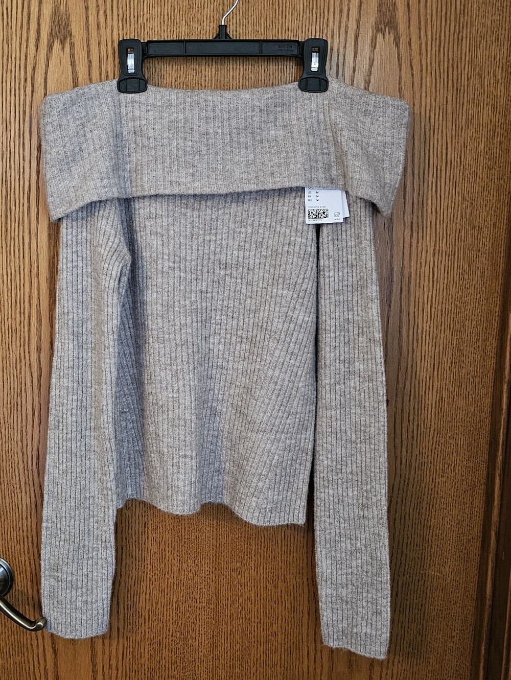 H&M Off-Shoulder Ribbed Women's Sweater